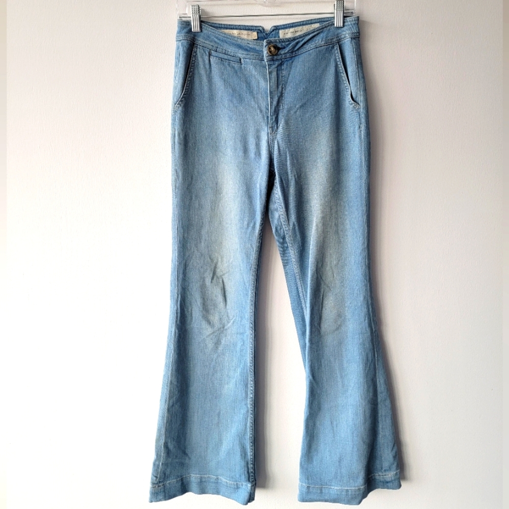 Pilcro High Rise Bootcut Jeans Light Wash 27